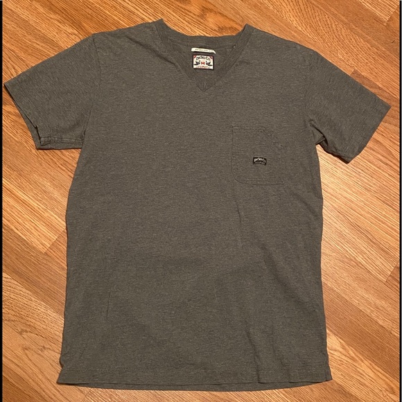 V-neck cutcorner Diesel Co grey tee large - Picture 1 of 2